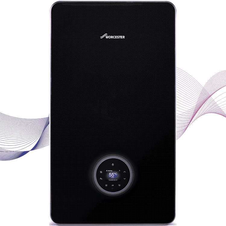 Worcester Bosch Greenstar Style 8000 30kW gas boiler – front view – BoxHeat